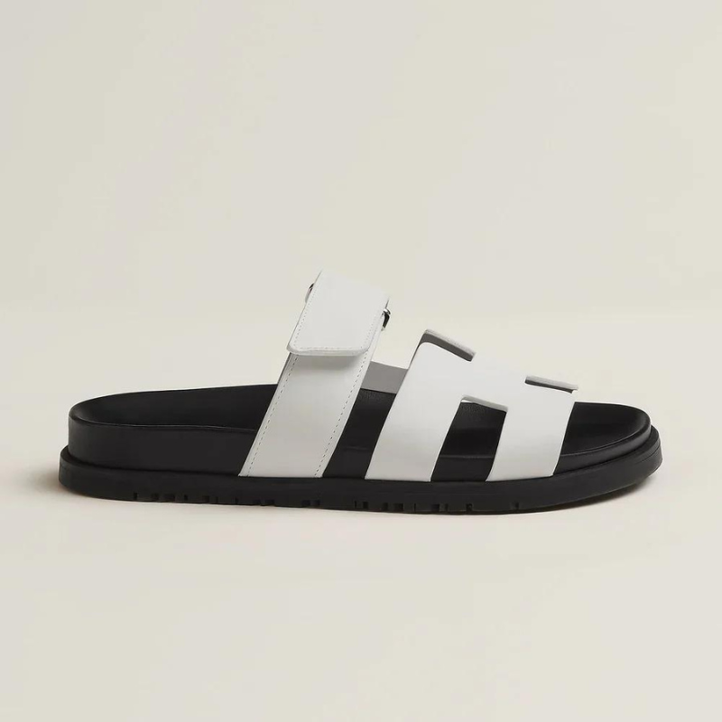 50% RABATT | Ecliéa® | Minimalistische Ledersandale