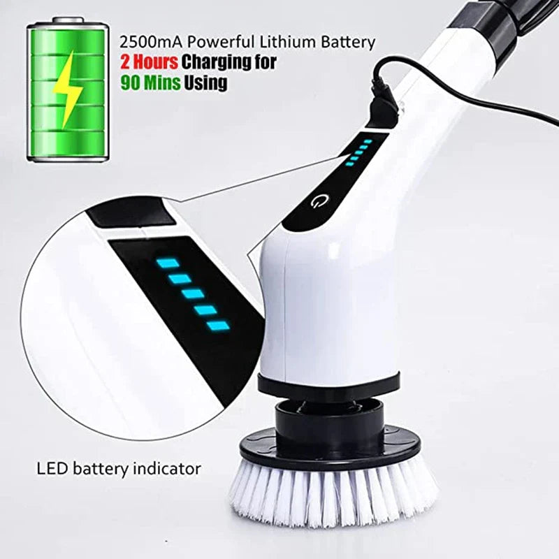 50% RABATT | TwistClean™ | Elektrische Scheuerbürste