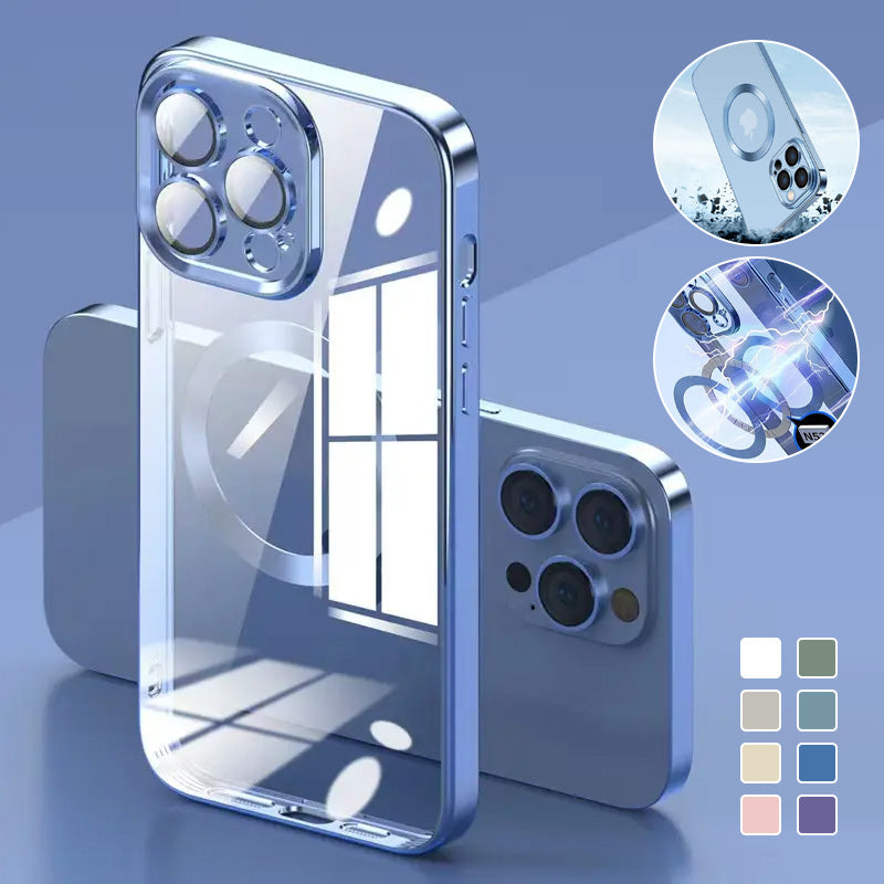 Metalliq™ | Kabellose magnetische iPhone-Hülle mit Galvanik