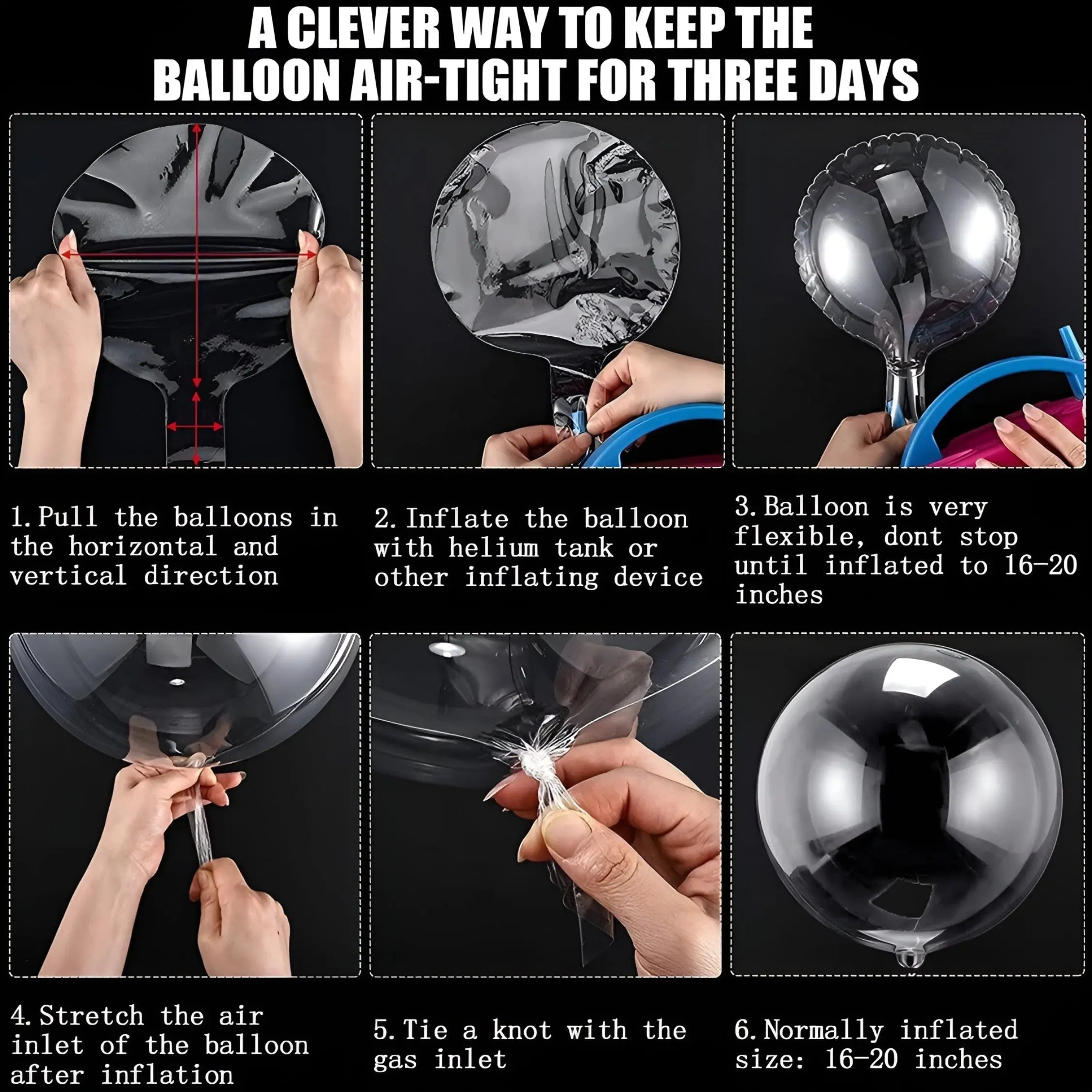 GlowSphere® | LuminaBalloons LED-Lichtballons – stimmungsvolles Ambiente