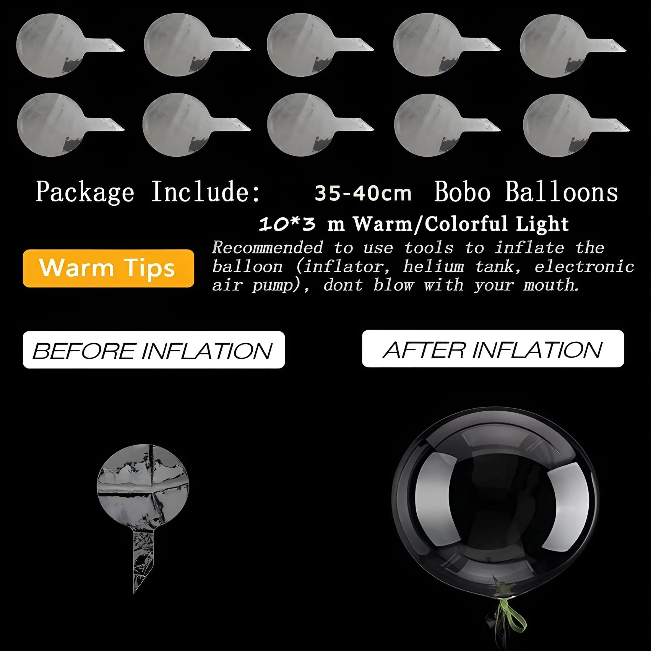 GlowSphere® | LuminaBalloons LED-Lichtballons – stimmungsvolles Ambiente