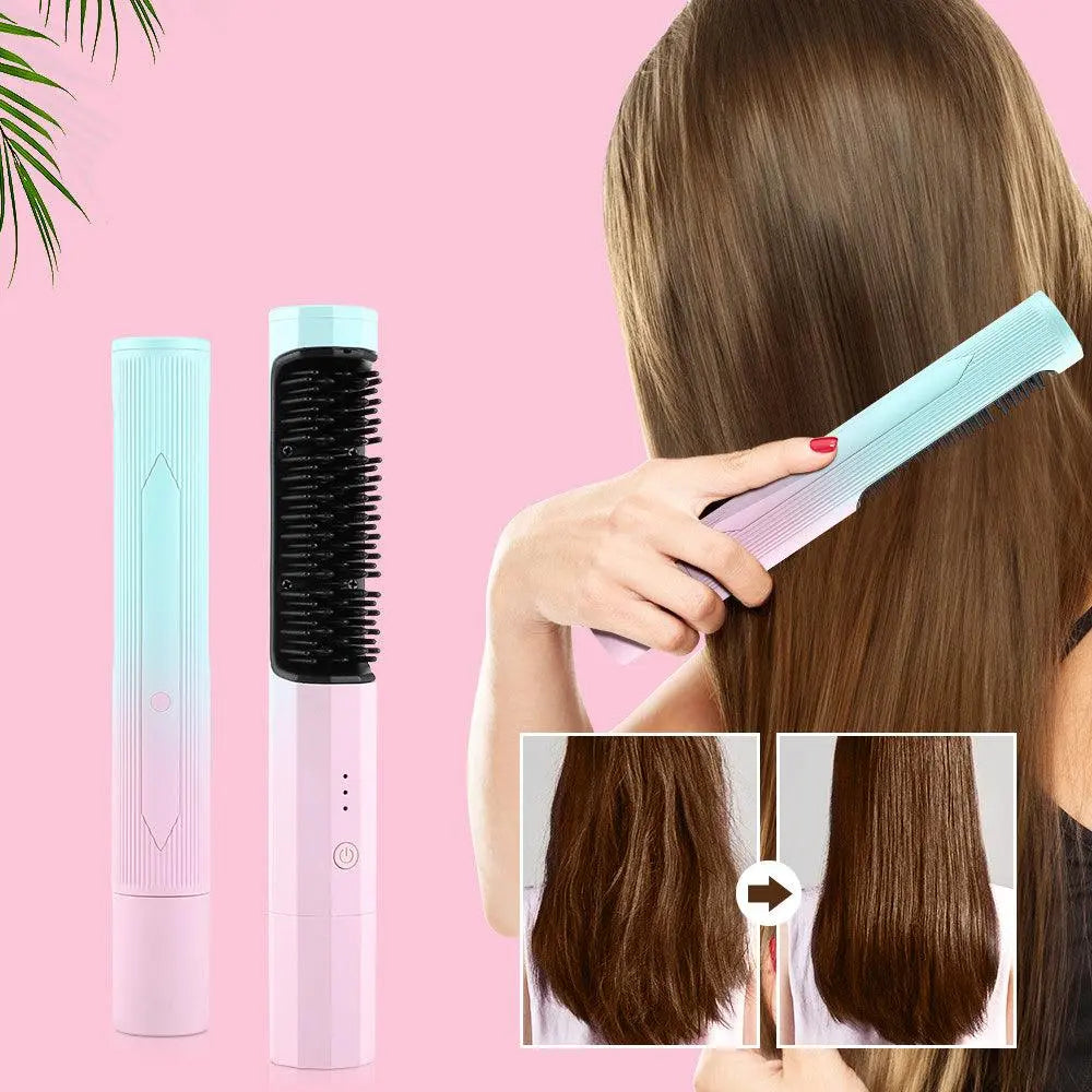 FrizzR® | Kabelloser Haarglätter gegen Frizz & fliegende Haare