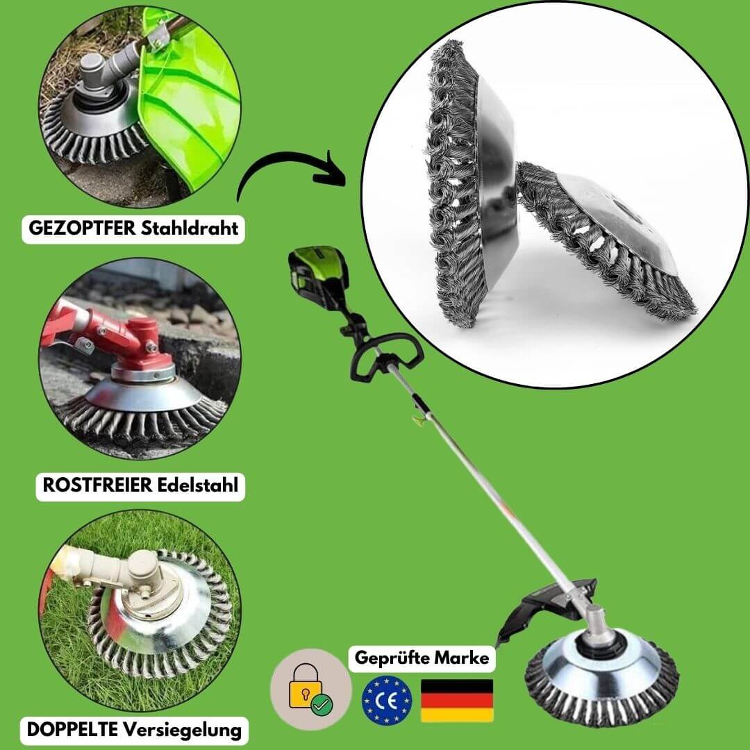 LawnSculpt™ | Der unzerstörbare Rasentrimmer für perfekte Ergebnisse
