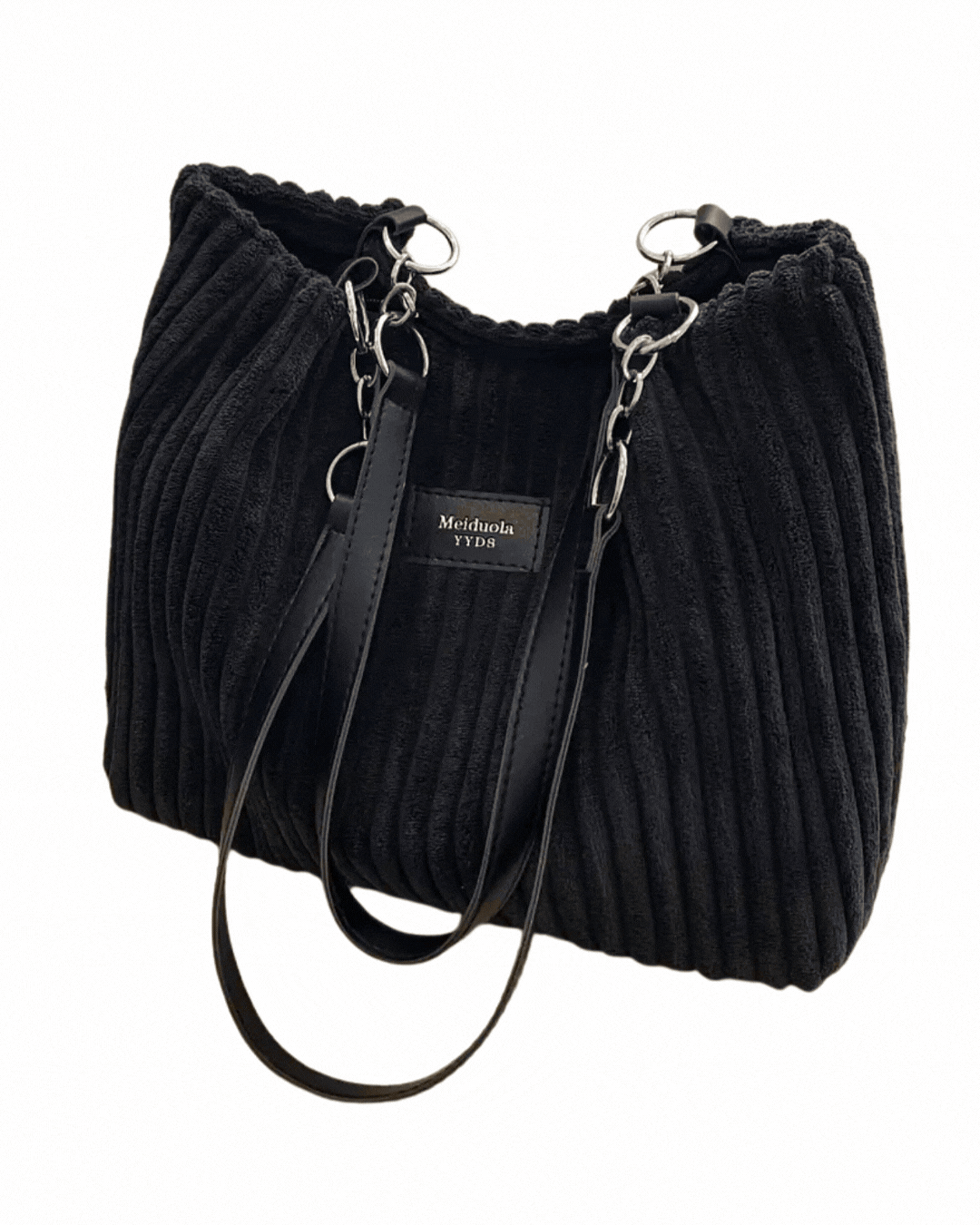 50% RABATT | Olivia | Luxury Corduroy Tote Tasche