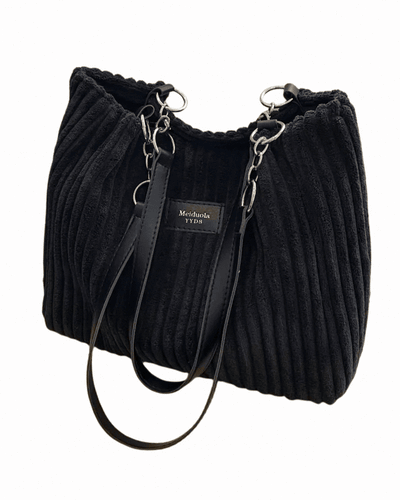 50% RABATT | Olivia | Luxury Corduroy Tote Tasche