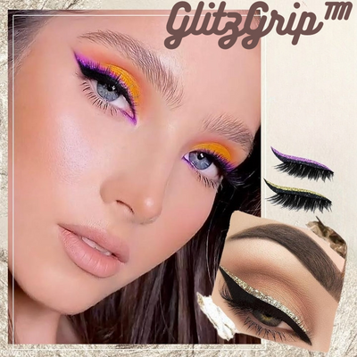 1+1 GRATIS | GlitzGrip™ - Wiederverwendbare Wimpern Eyeliner-Aufkleber