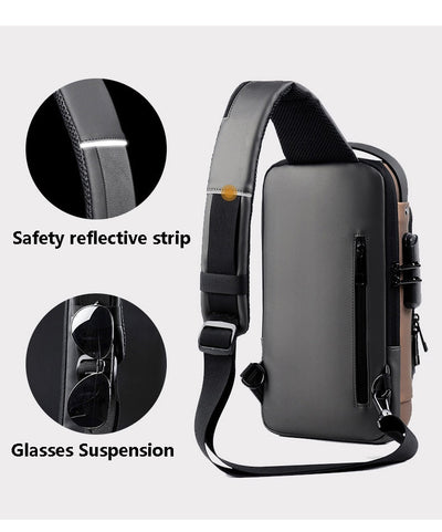 USB Anti-Diebstahl Umhängetasche (50% Rabatt)
