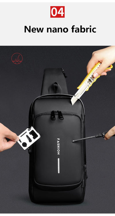 USB Anti-Diebstahl Umhängetasche (50% Rabatt)