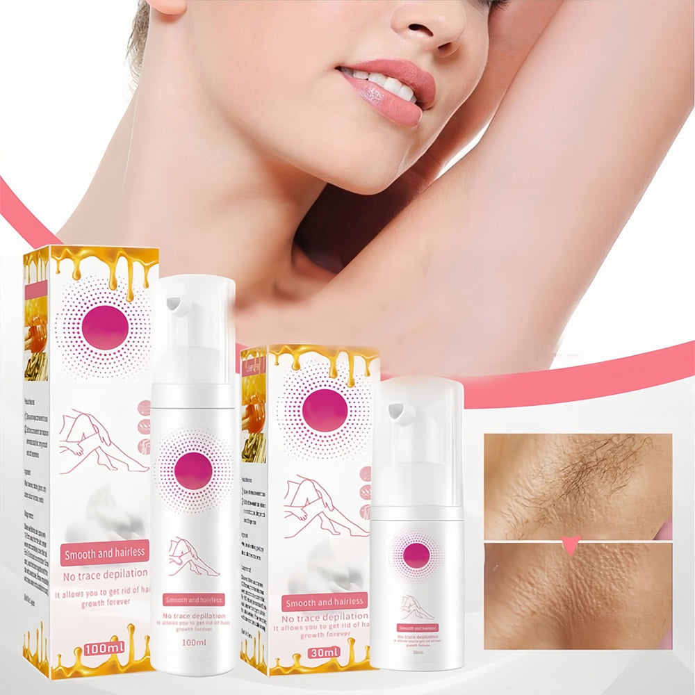 1+1 GRATIS | Honey Mousse Hair Removal Spray™ | Für eine makellose und haarfreie Haut!