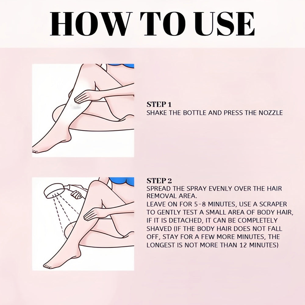 1+1 GRATIS | Honey Mousse Hair Removal Spray™ | Für eine makellose und haarfreie Haut!