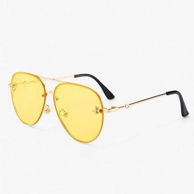 50% RABATT | Joris™ | Bee Pilot Vintage-Sonnenbrille
