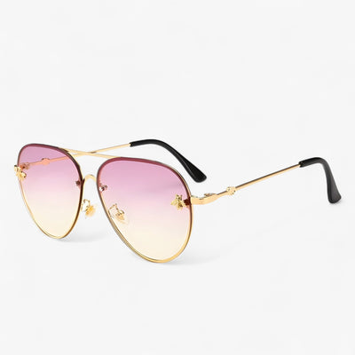 50% RABATT | Joris™ | Bee Pilot Vintage-Sonnenbrille