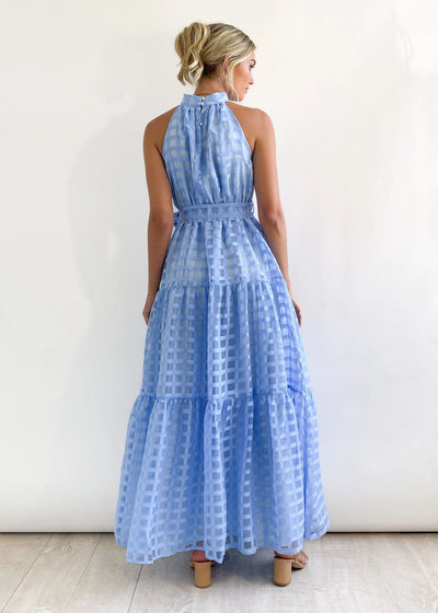 50% RABATT | ZERA™ | MIDI-KLEID MIT MUSTERIGEM STOFF UND PUFFÄRMEN