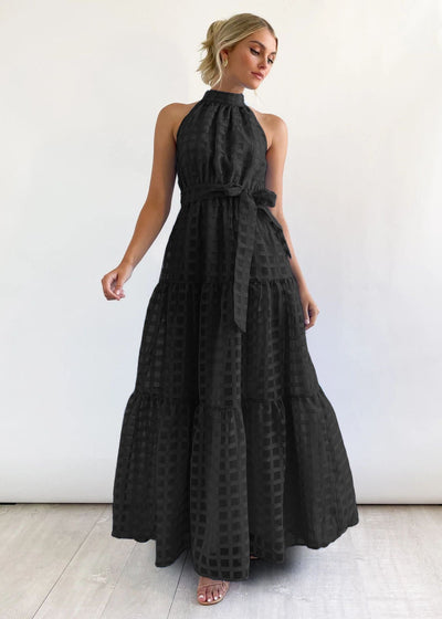 50% RABATT | ZERA™ | MIDI-KLEID MIT MUSTERIGEM STOFF UND PUFFÄRMEN