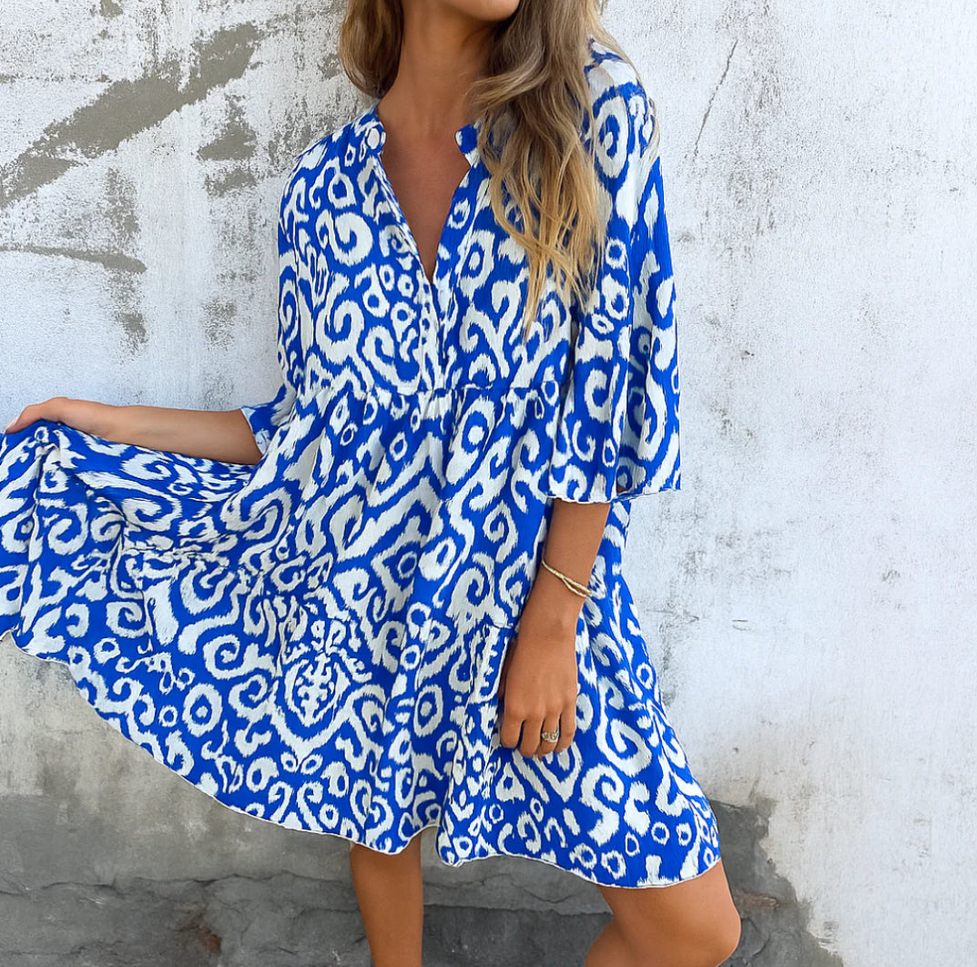 SHAFFER™ | ELEGANTES KLEID MIT V-AUSSCHNITT