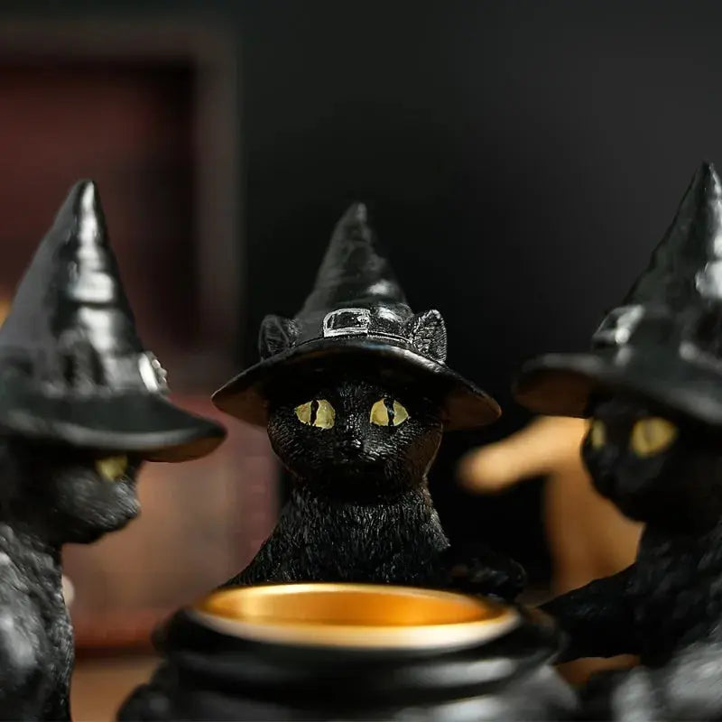 MystiGlow® Halloween-Kerzenhalter