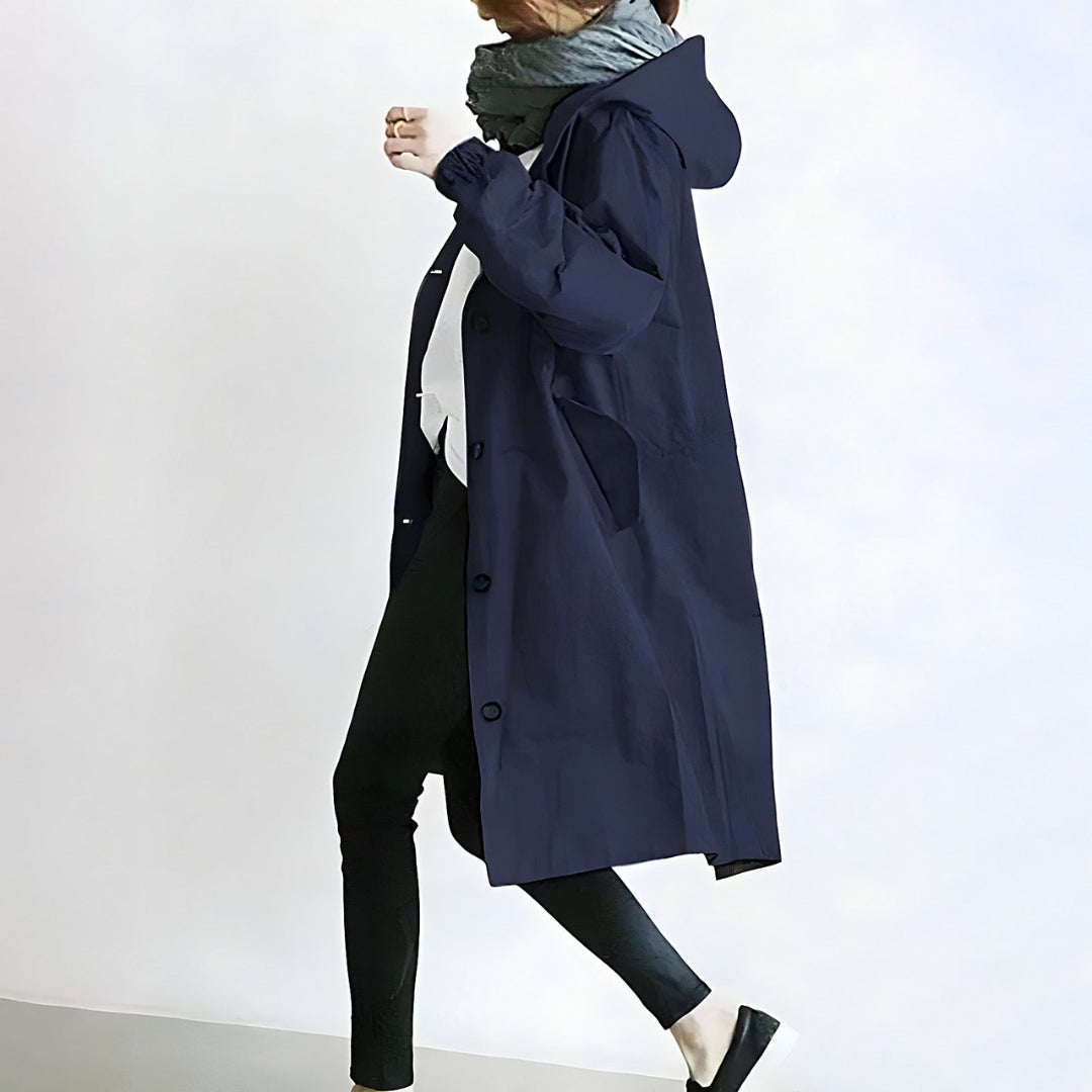 Maximiliane™ Stilvoller Windbreaker Trenchcoat