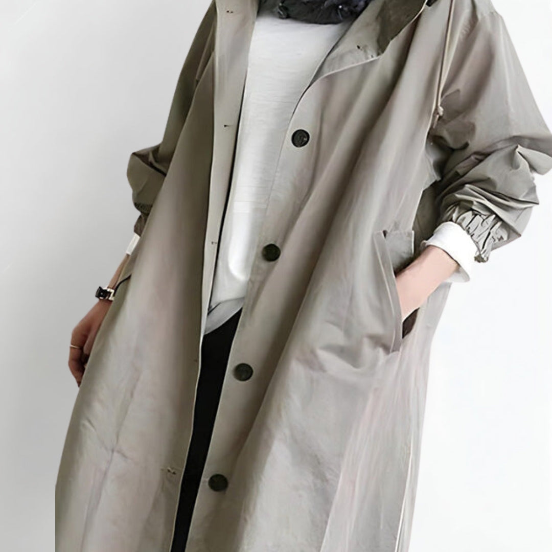 Maximiliane™ Stilvoller Windbreaker Trenchcoat