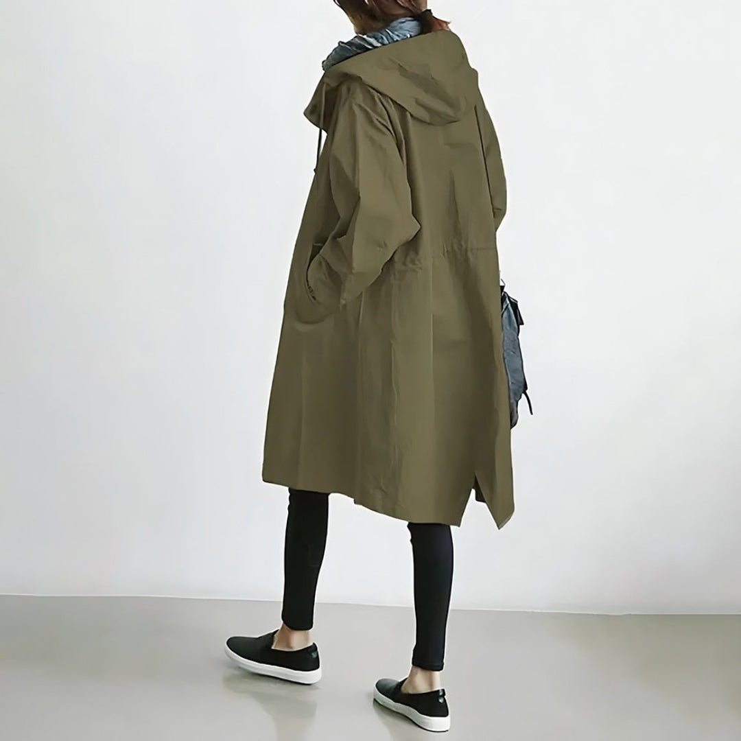 Maximiliane™ Stilvoller Windbreaker Trenchcoat