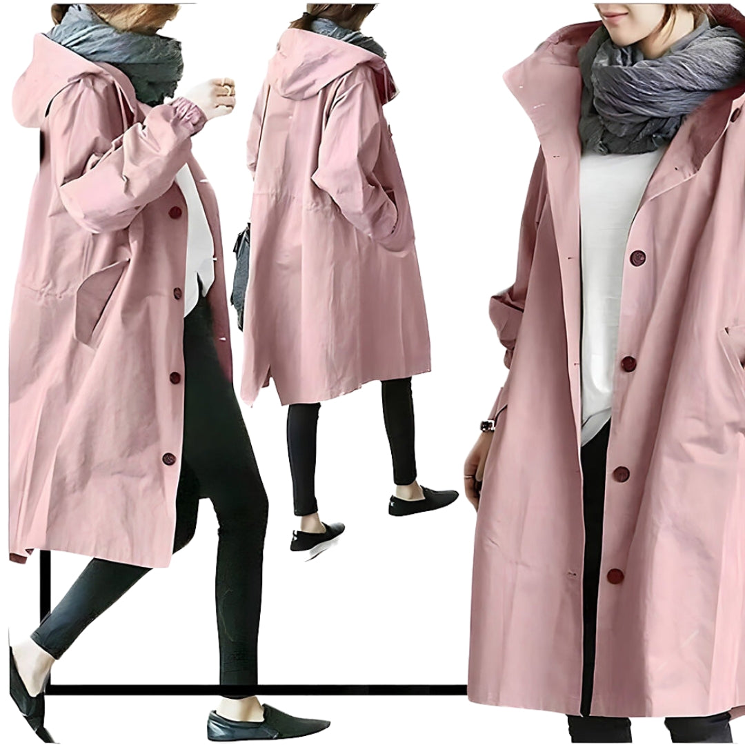 Maximiliane™ Stilvoller Windbreaker Trenchcoat