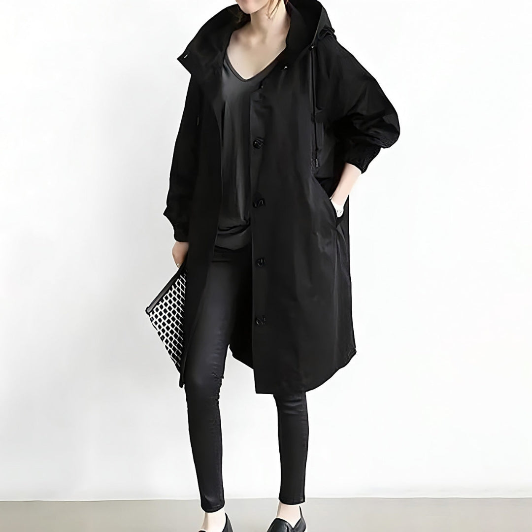 Maximiliane™ Stilvoller Windbreaker Trenchcoat