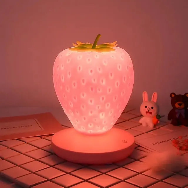 BerryLight® | Erdbeer-Lampe Nachtlicht – perfekt für Schlafzimmer & Geschenkidee