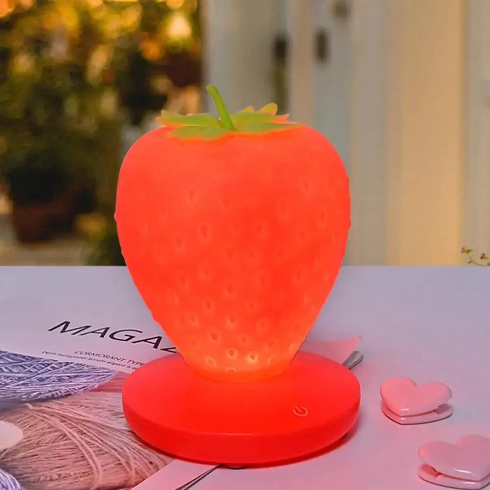 BerryLight® | Erdbeer-Lampe Nachtlicht – perfekt für Schlafzimmer & Geschenkidee