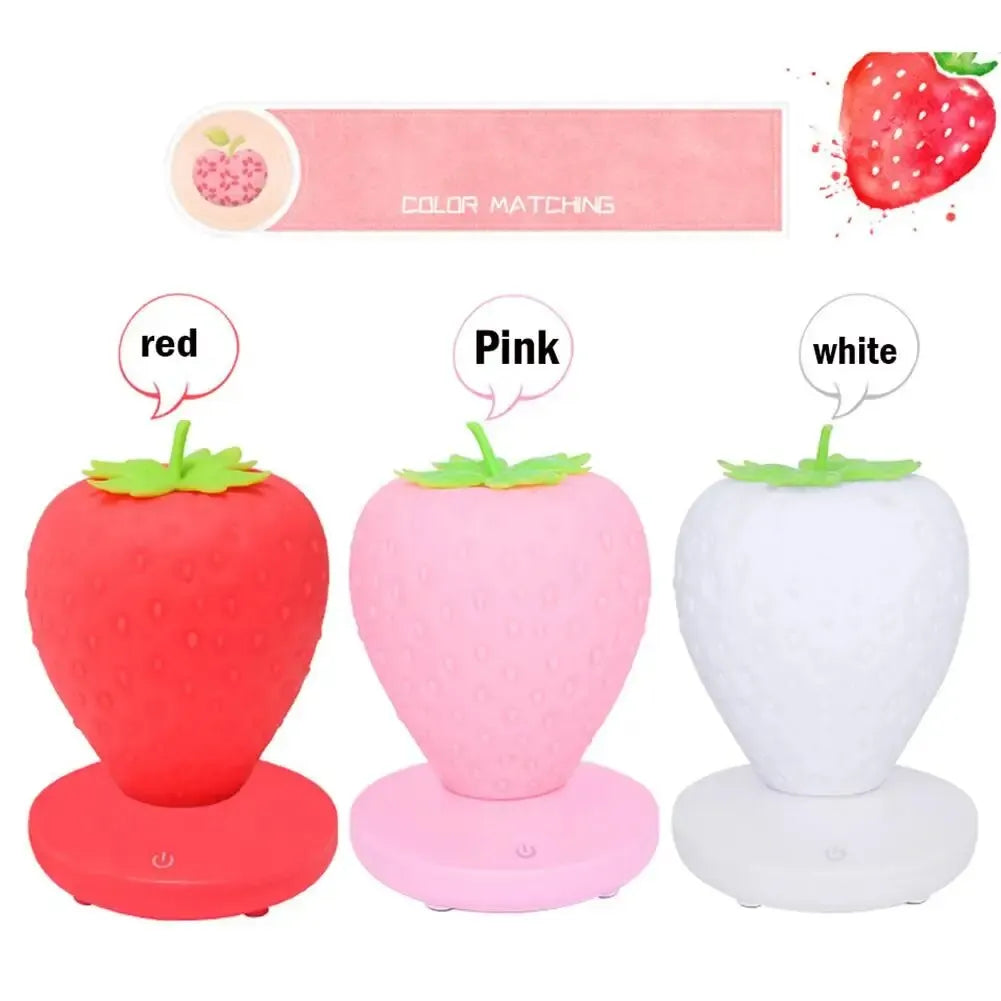 BerryLight® | Erdbeer-Lampe Nachtlicht – perfekt für Schlafzimmer & Geschenkidee