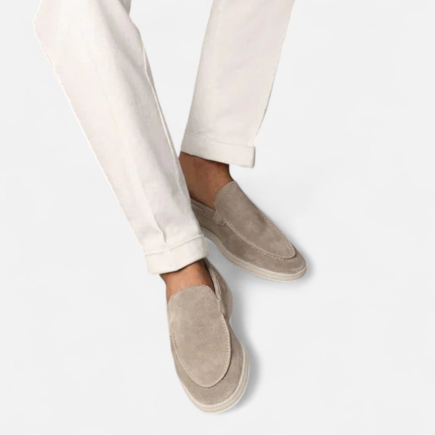 Suede Loafers - Classic Craftsmanship, Flawless Sophistication