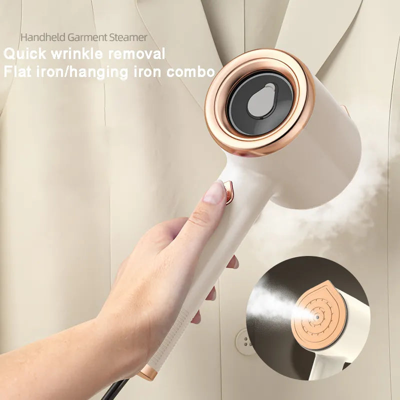 Mini-Dampfbügeleisen – tragbares Handbügeleisen für glatte Kleidung unterwegs