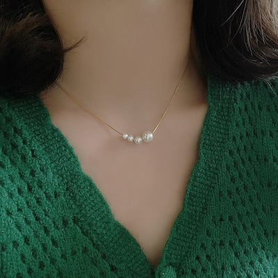 50% RABATT | Yvette™ | Klassische Perlenkette