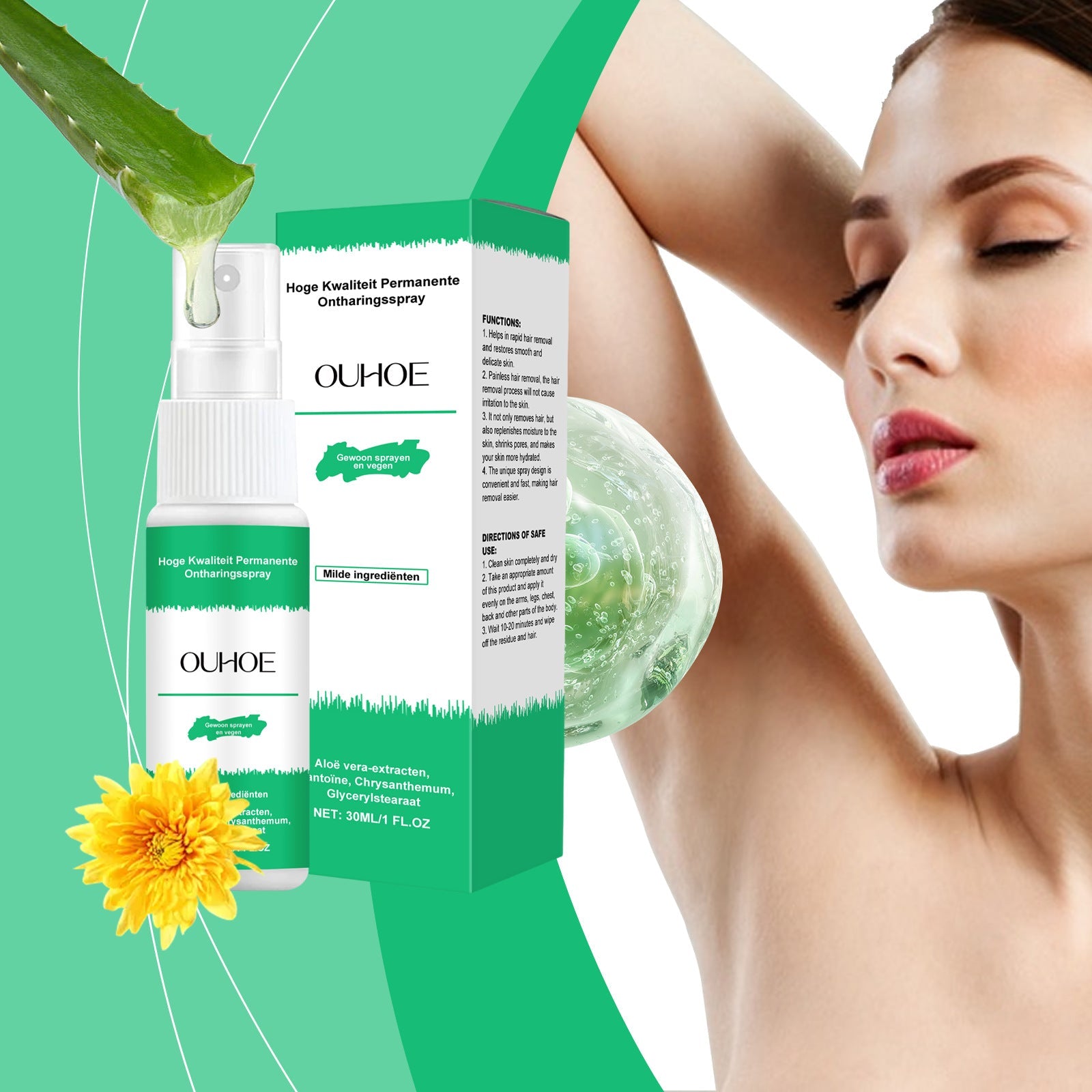1+1 GRATIS | SmoothMist™ | Problemlose Haarentfernung
