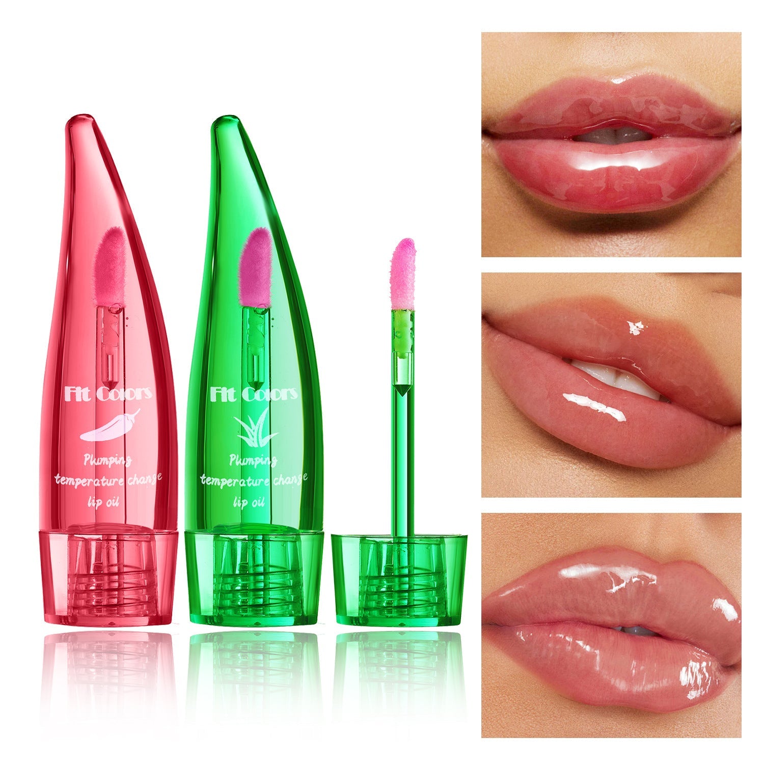 1+1 GRATIS | Juvalip™ | Lippenöl Chili & Aloe – Volumen & Pflege