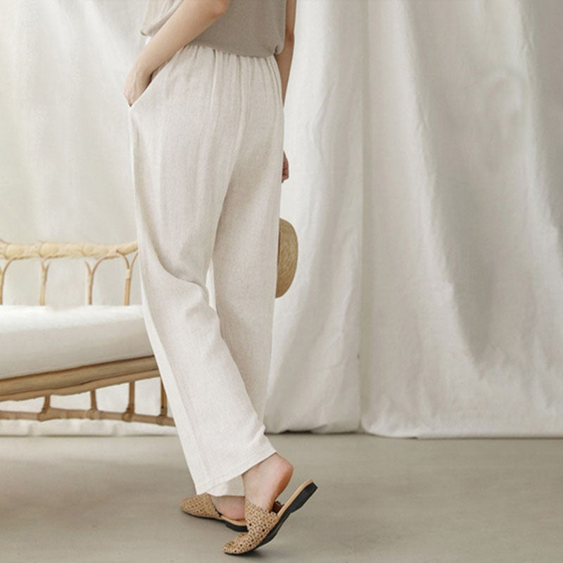 50% RABATT | Vara™ | Bequeme Hose mit Kordelzug