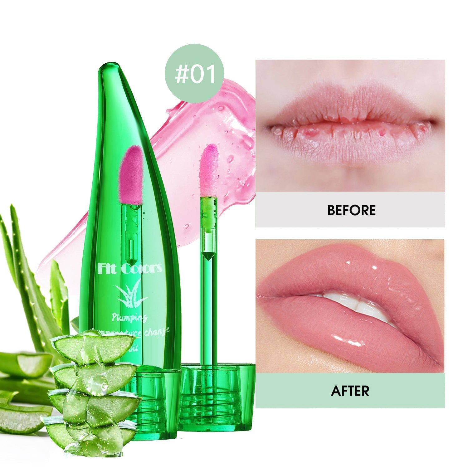 1+1 GRATIS | Juvalip™ | Lippenöl Chili & Aloe – Volumen & Pflege