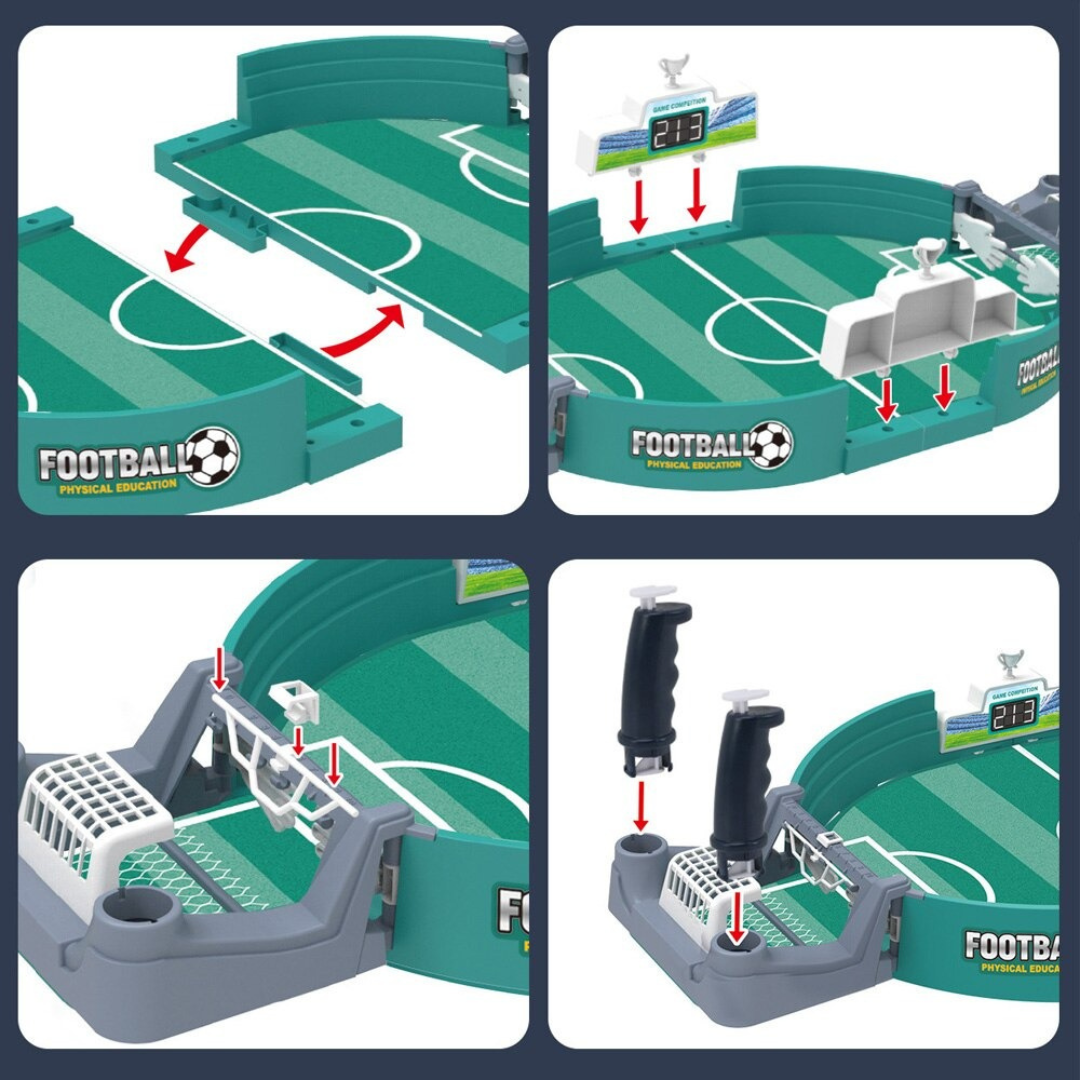GoalMaster® | TableSoccer – Elektrisches Tischfußball-Spiel für die ganze Familie
