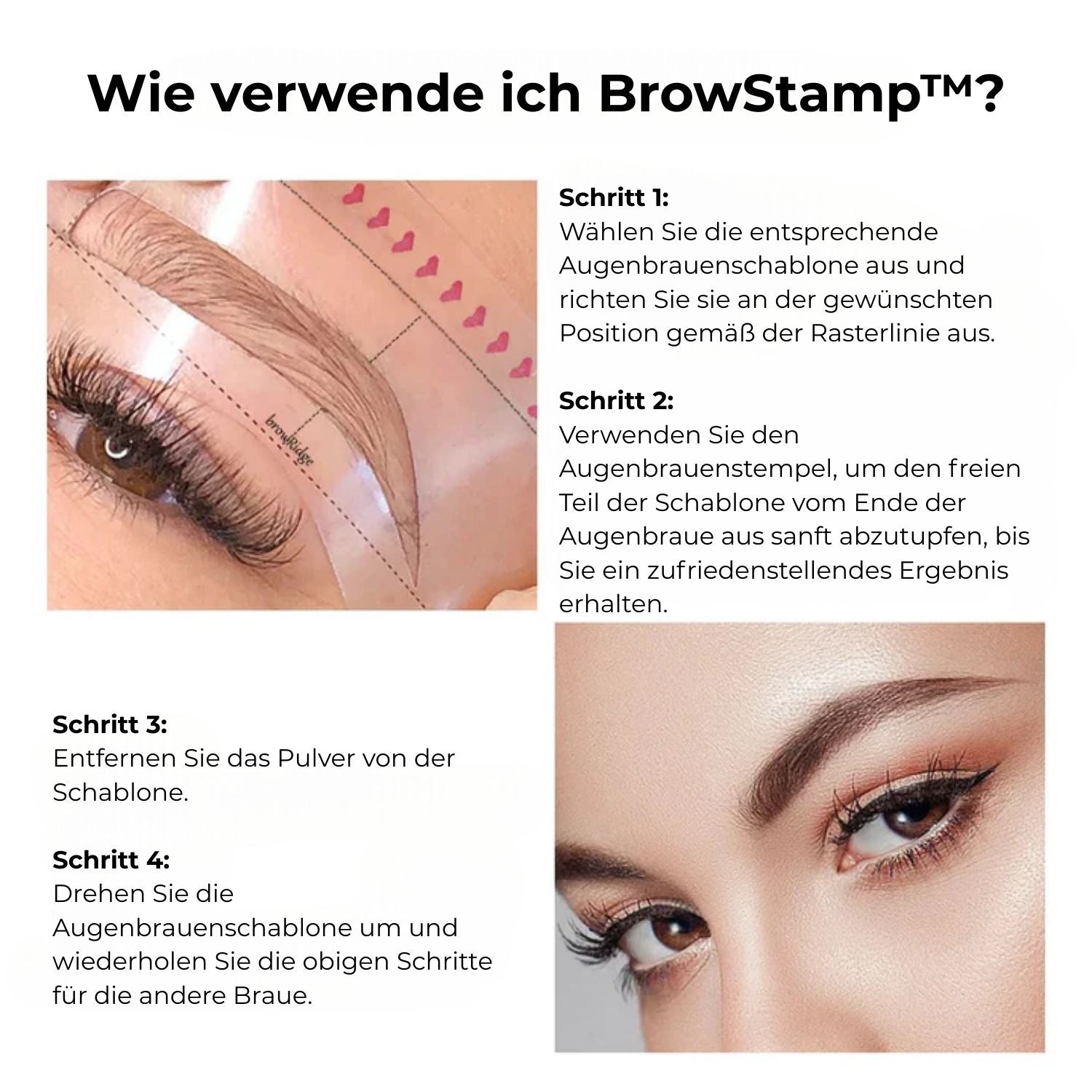 50% RABATT | BrowPress™ - Augenbrauenstempel-Styling-Set [Letzter Tag Rabatt]