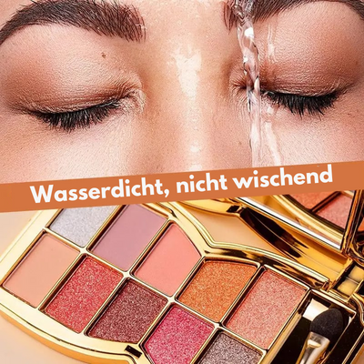 50% RABATT | PrismGlow™ | 10 Farben Sparkle Shimmer Lidschattenpalette