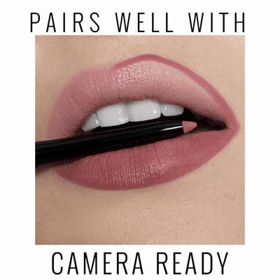 50% RABATT | SilkKiss | Ein blasses, rosafarbenes Mauve mit matt schimmerndem Lippenstift