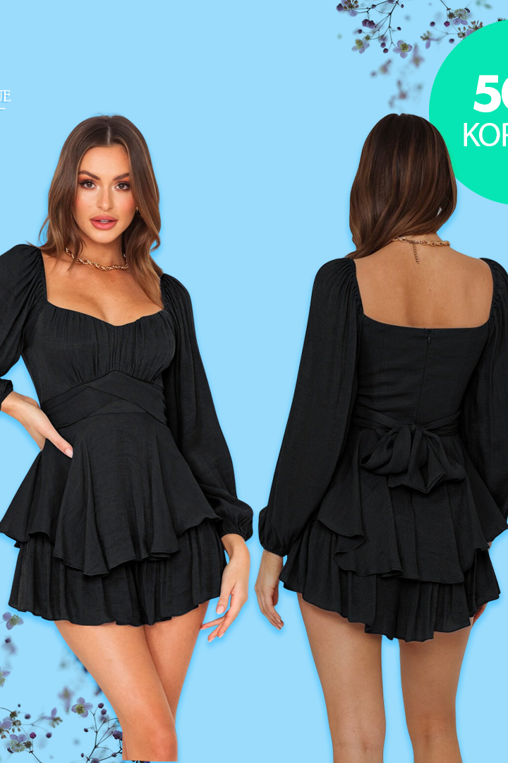 DeazyRomper™ Strampler Kleid Jumpsuit mit Rüschen