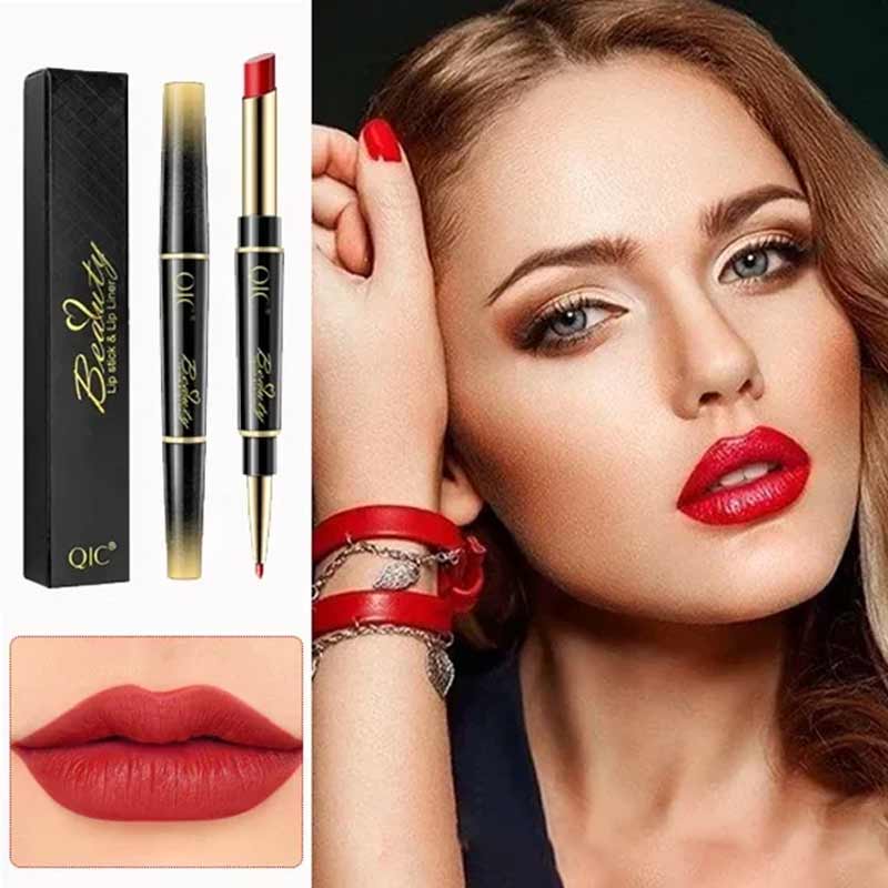 EnduraKiss™ | Wasserfester Doppelseitiger Lippenstift