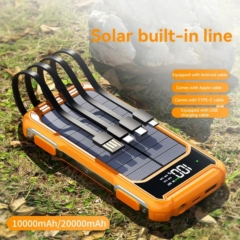 50% RABATT | SunCore™ | Solar Powerbank Voltora Für iPhone & Samsung