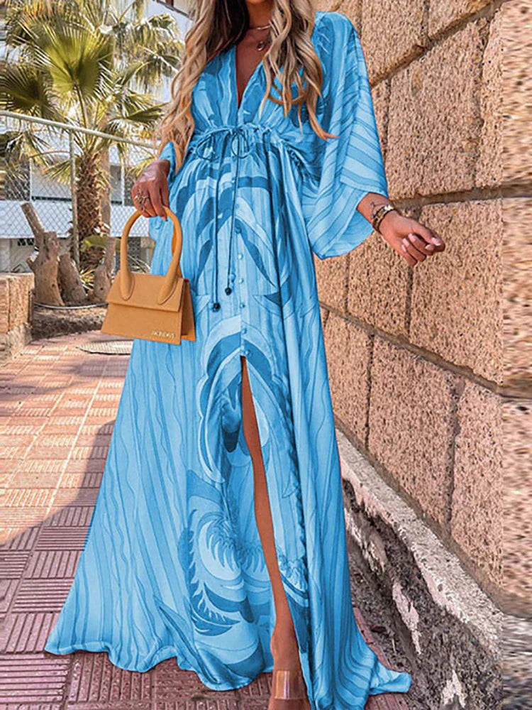 Eula® | Fließendes Kleid mit Print