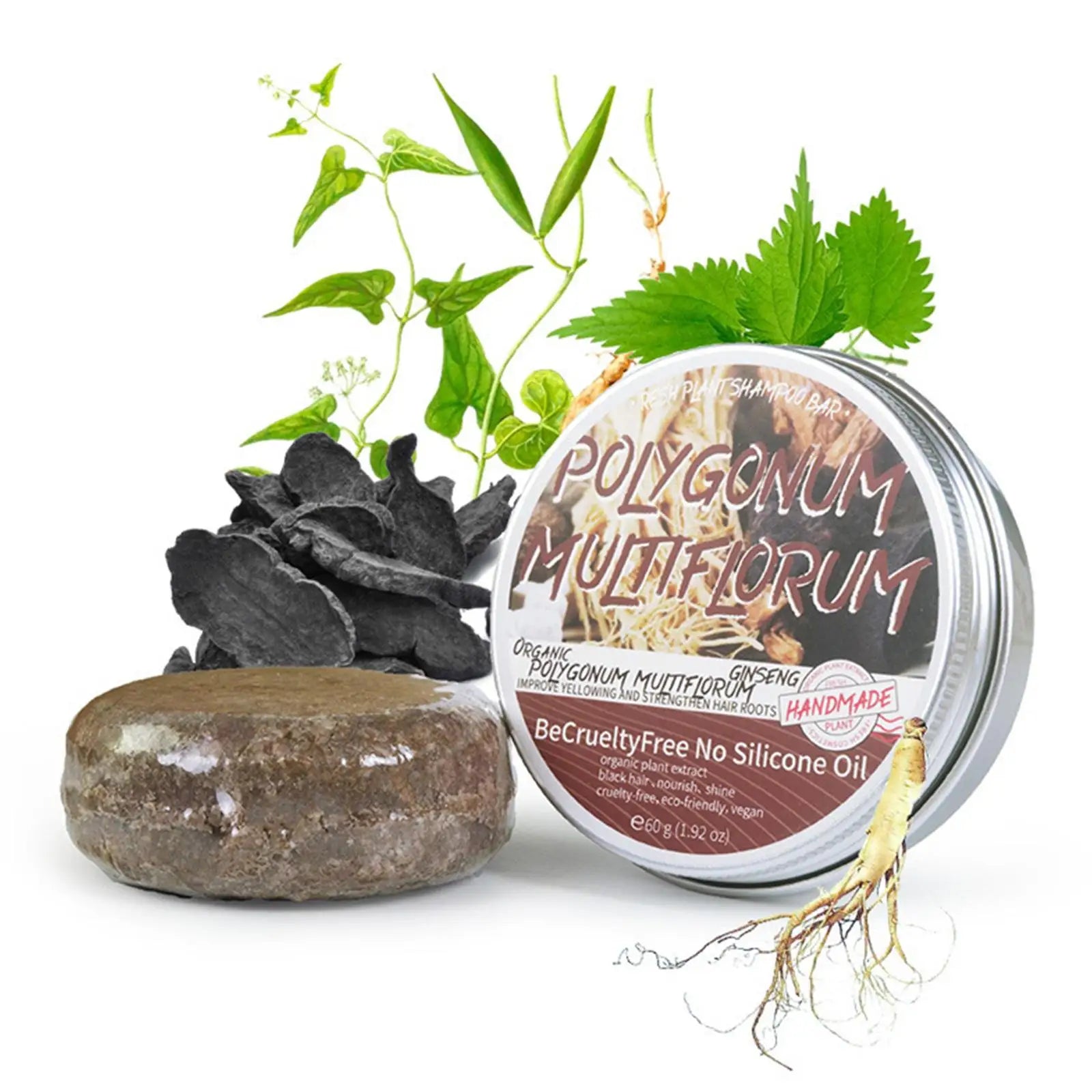 1+2 GRATIS | Naturiva™ | Natürliches Haarverdunkelungs-Shampoo