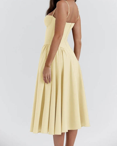 50% RABATT | Corsique™ | Stylisches Maxikleid mit Korsett