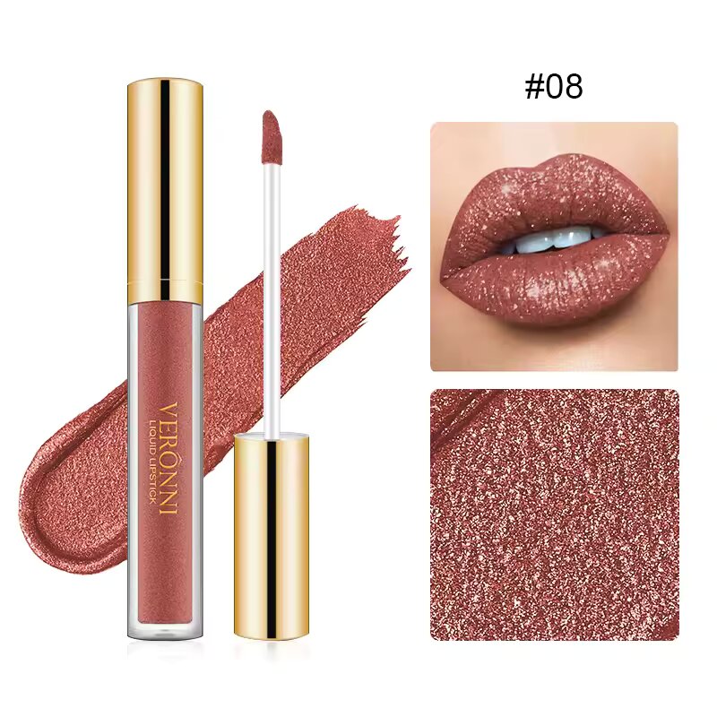 1+1 GRATIS | DiamondShine™  | Flüssiger Lippenstift Intensive Farbe, Mirror Gloss