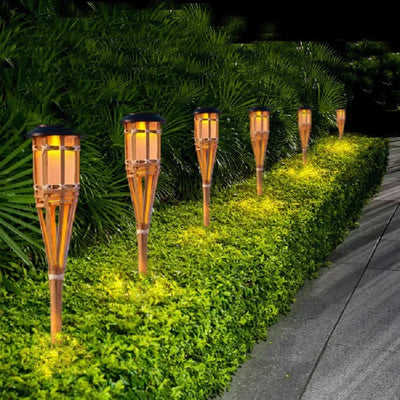 1+4 GRATIS | FlareGlow™ | Flammenoptik LED Gartenleuchten Solarbetrieben