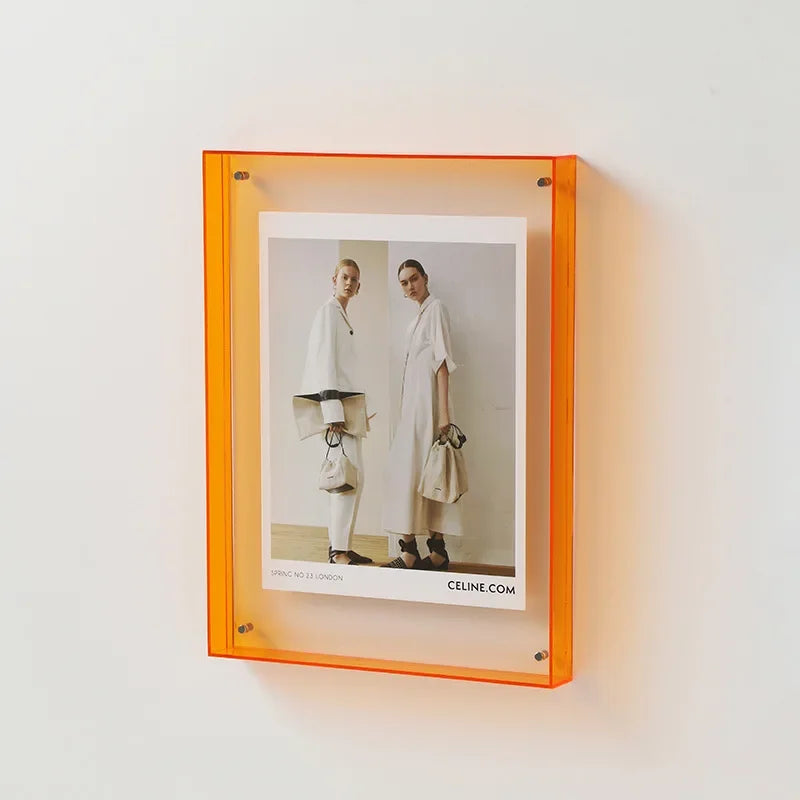 50% RABATT | Memora™ | Doppelseitiger Acrylfoto-Rahmen