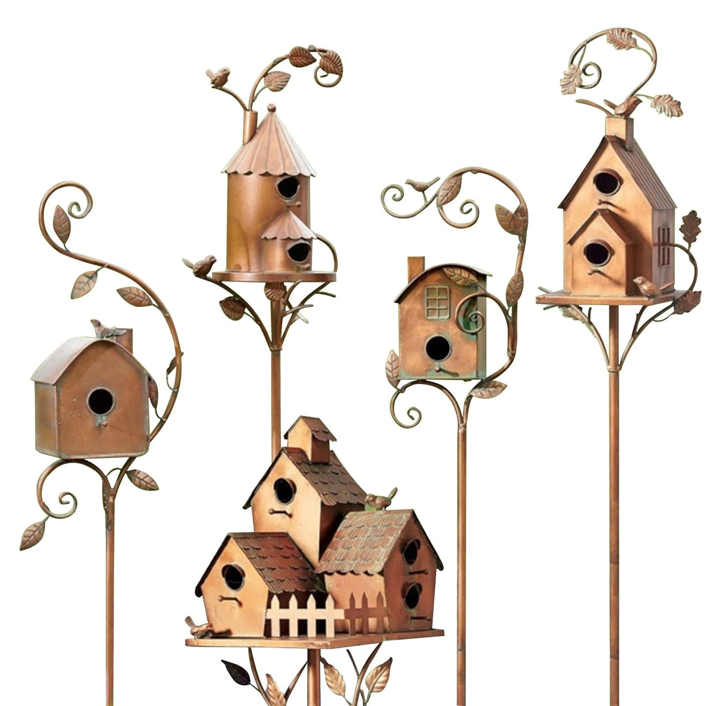 50% RABATT | Wingrove™ | Metallkunstgelhaus Gartenstecker Vo