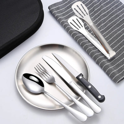 50% RABATT | EcoMeal™ | Camping Besteckset Silviora Gear